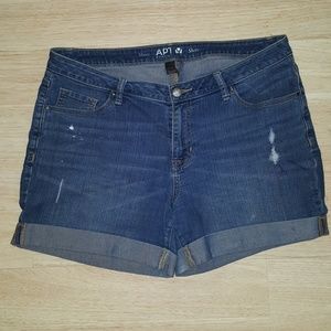 Jean shorts